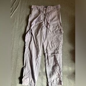 Women’s Lilac Cargo Pants